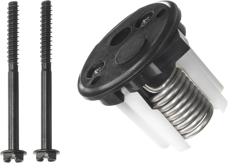 Halotronics 385310683 Compatible Replacement for Dometic Toilet Spring Cartridge Kit with Black End Cap, for EcoVac, 5000-series (Except 5006), Traveler 110 and 210 Series RV Toilets - Image 1